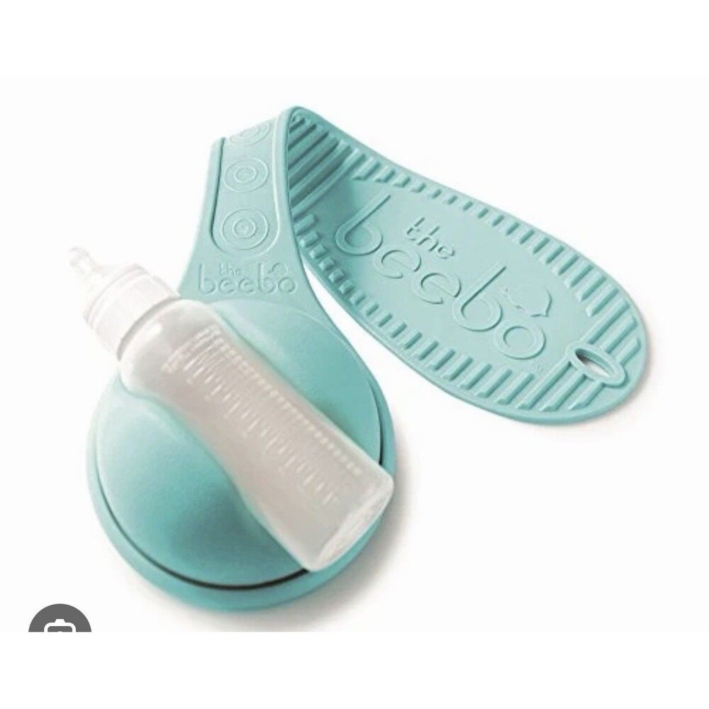 The Beebo Original Hands Free Bottle Holder Blue